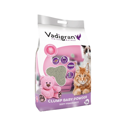 Litière Vadigran CLUMP BABY POWDER