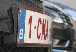 Copie plaque d'immatriculation